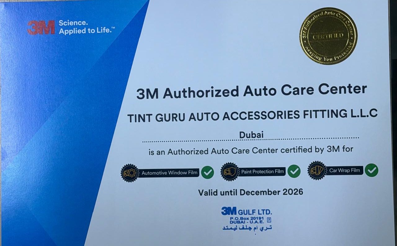 TintGuru Official Certification